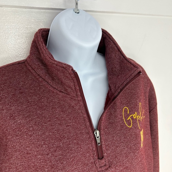 Champion Minnesota Golden Gophers 1/4‎ Zip Pullover Sweatshirt Size Medium NCAA - Picture 5 of 13